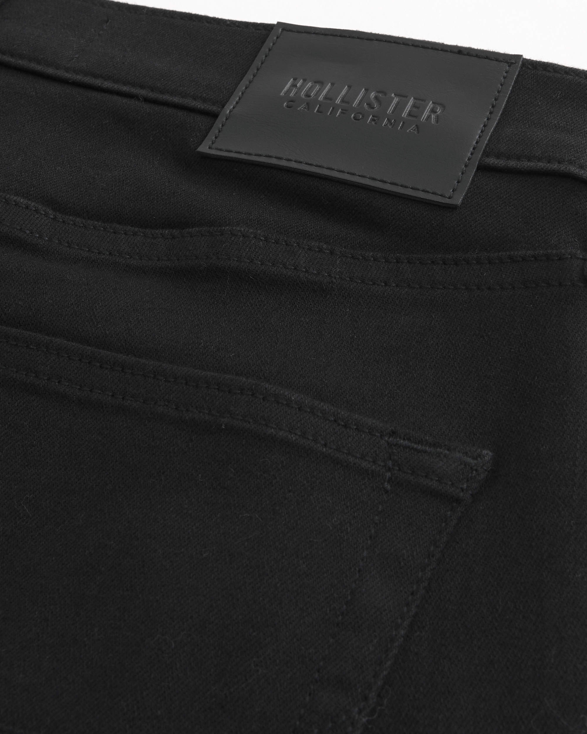 Hollister jeans men sales black