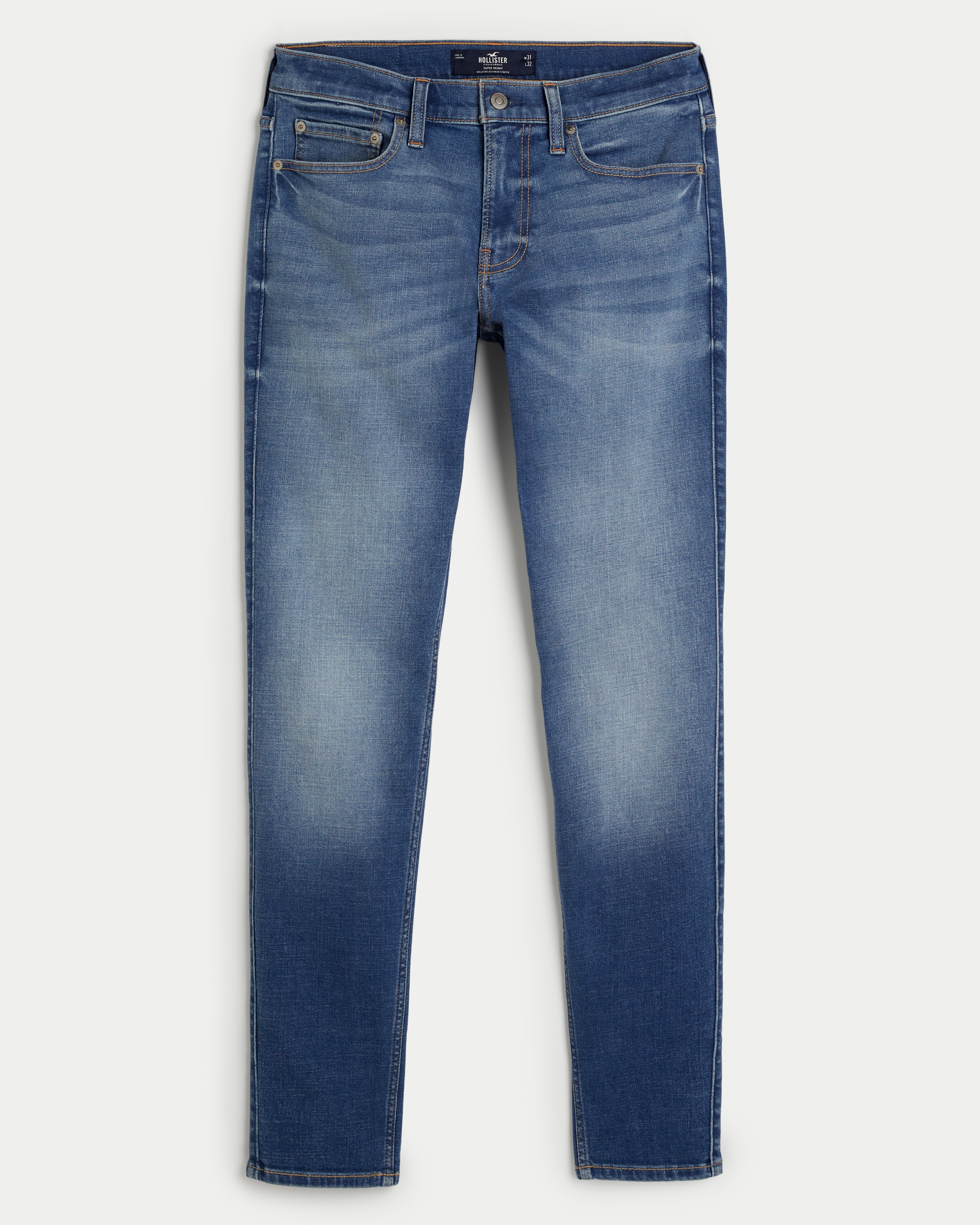 Hollister Medium Wash Super Skinny Jeans CoolSprings Galleria