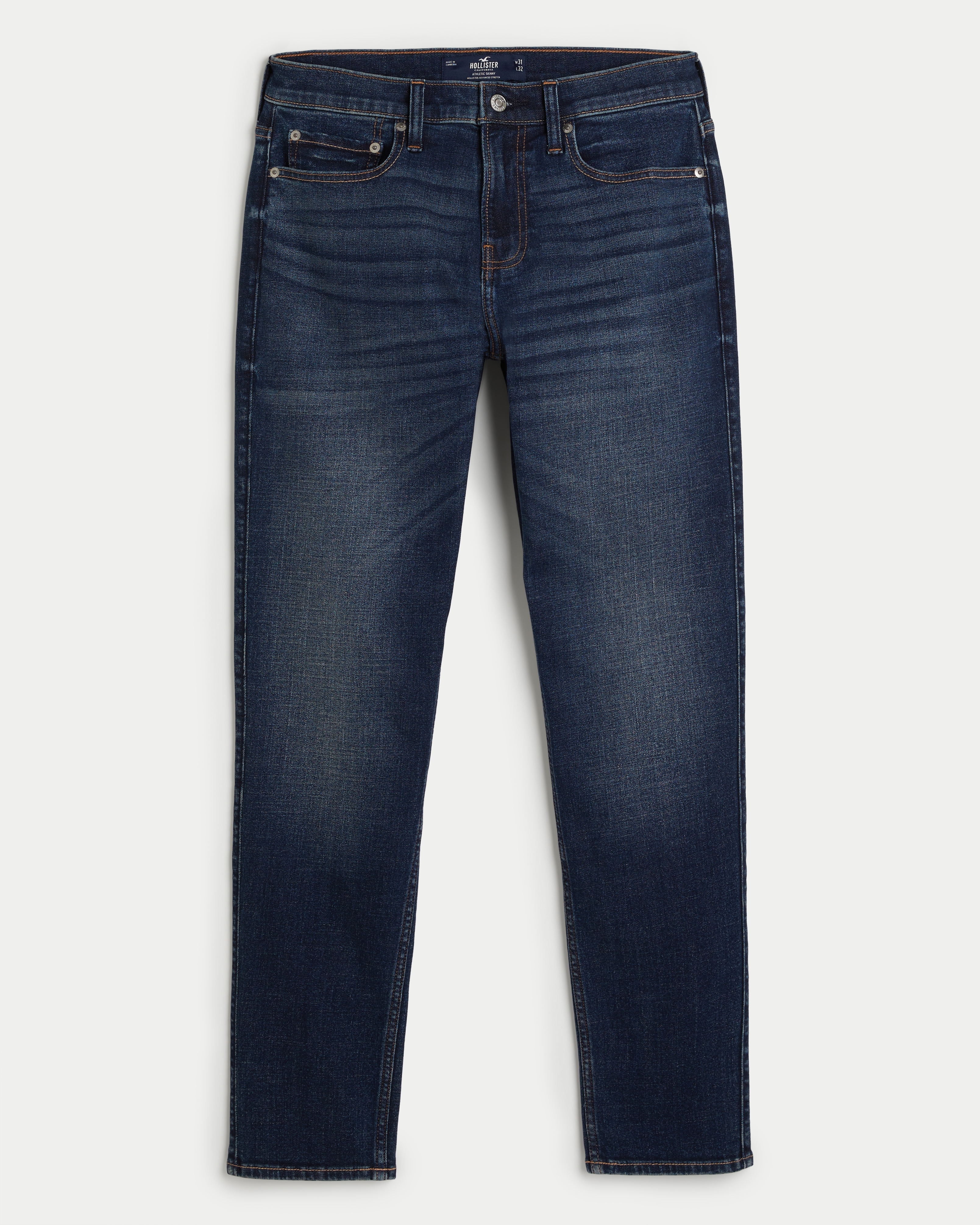 Dark blue shop hollister jeans