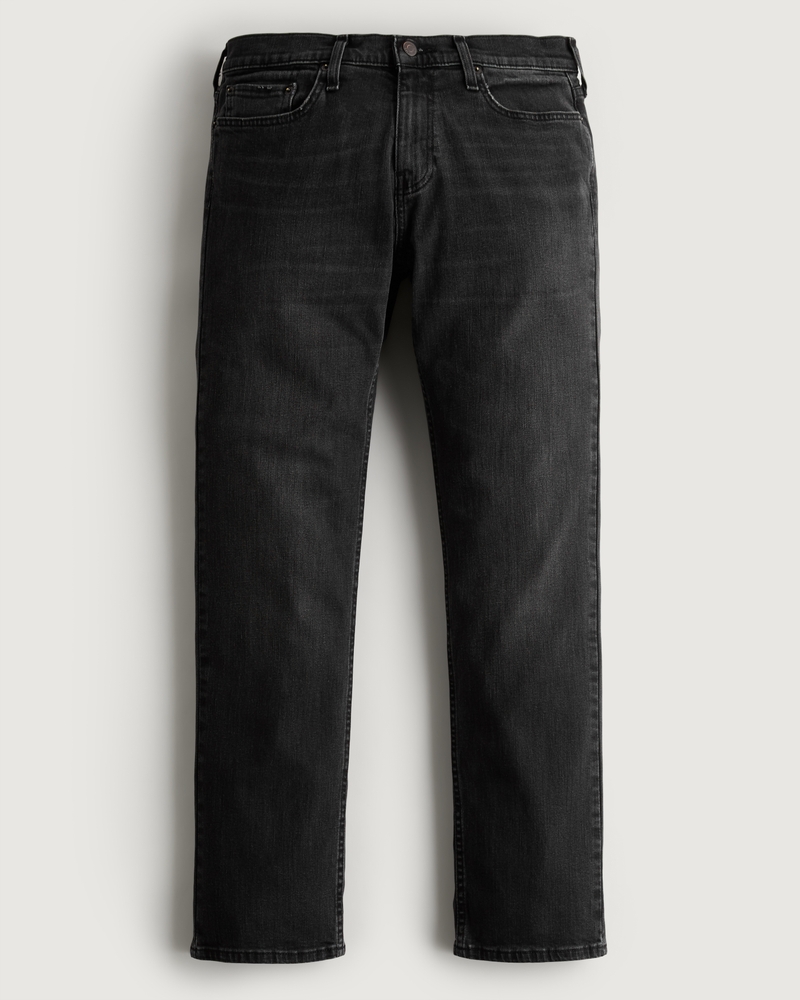 Men's Black Straight Jeans | Men's Clearance | HollisterCo.com