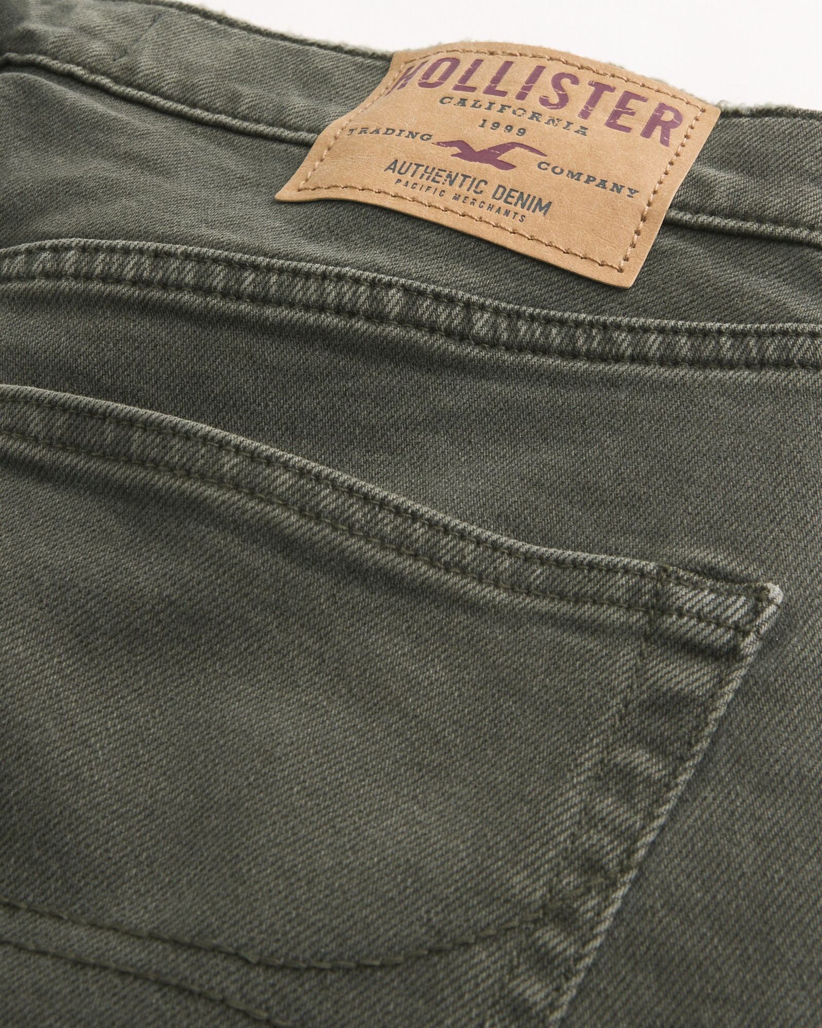 hollister olive green jeans