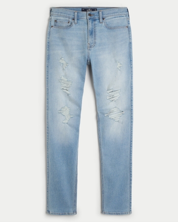 Light wash ripped skinny jeans new arrivals