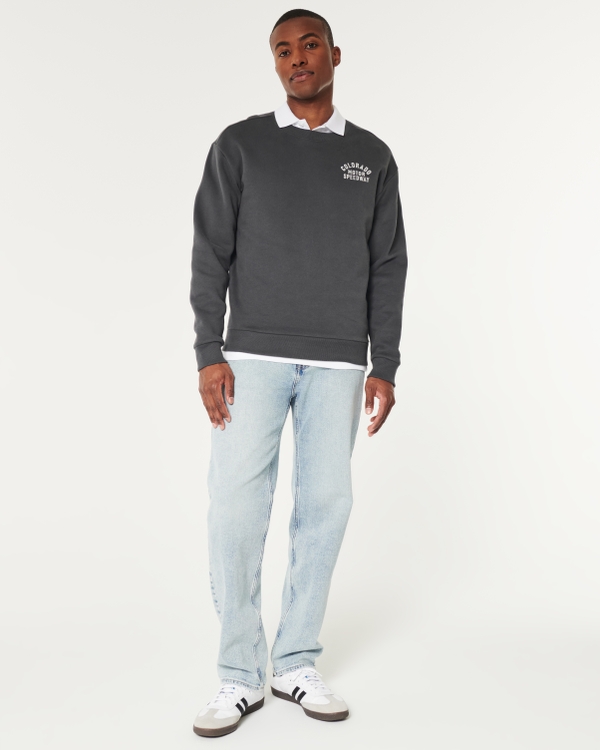 Light Wash Loose Jeans, Light Wash view 1