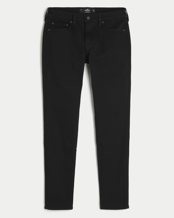 Black No Fade Super Skinny Jeans, Black view 1