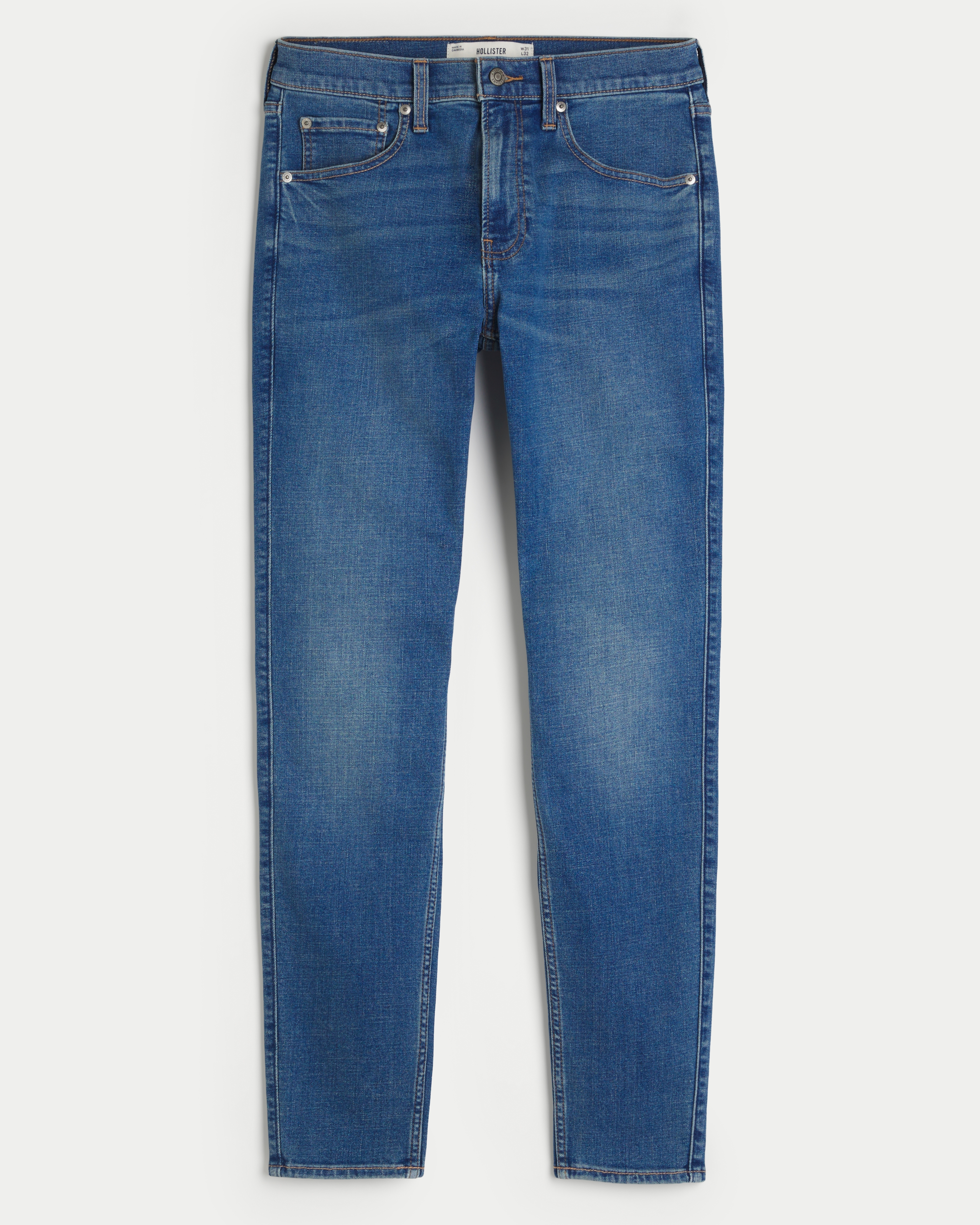 Medium Wash Super Skinny Jeans