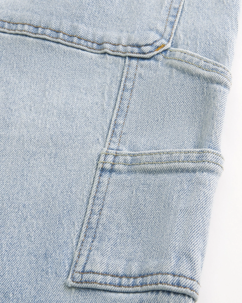 Light Wash Loose Carpenter Jeans