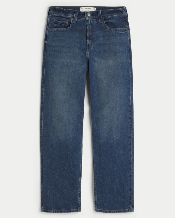 Dark Wash Baggy Jeans, Dark Wash