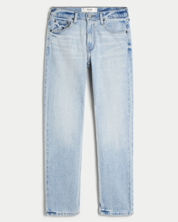 Men s Light Wash Slim Straight Jeans in Light Size 26 X 28 from Hollister