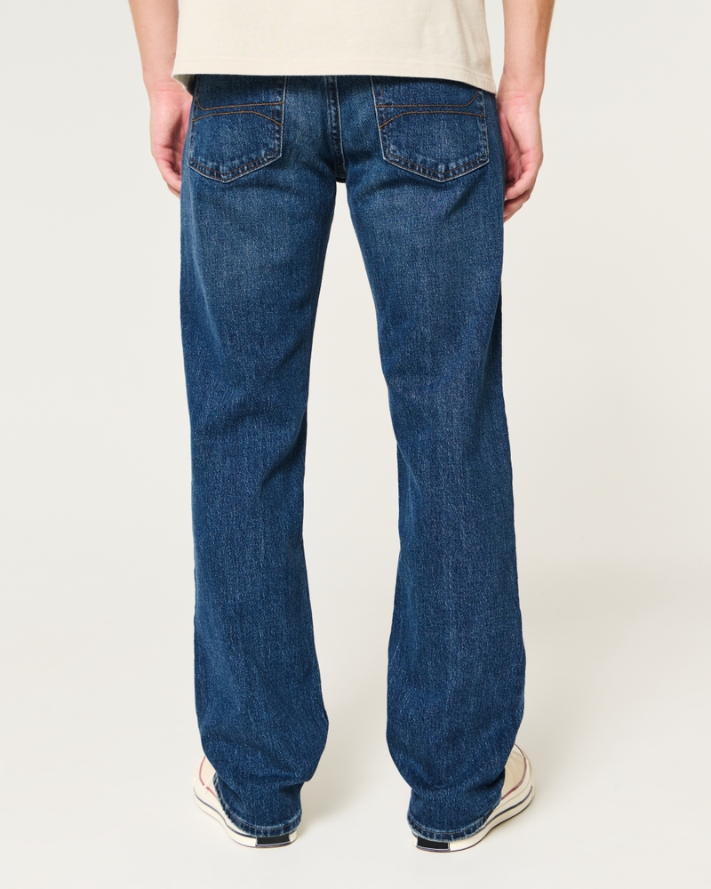 Dark Wash Straight Jeans