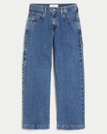 H＆M｜Super Baggy Jeans スーパーバギー ジーンズ Super Baggy Jeans - Denim blue - Men | H&M
