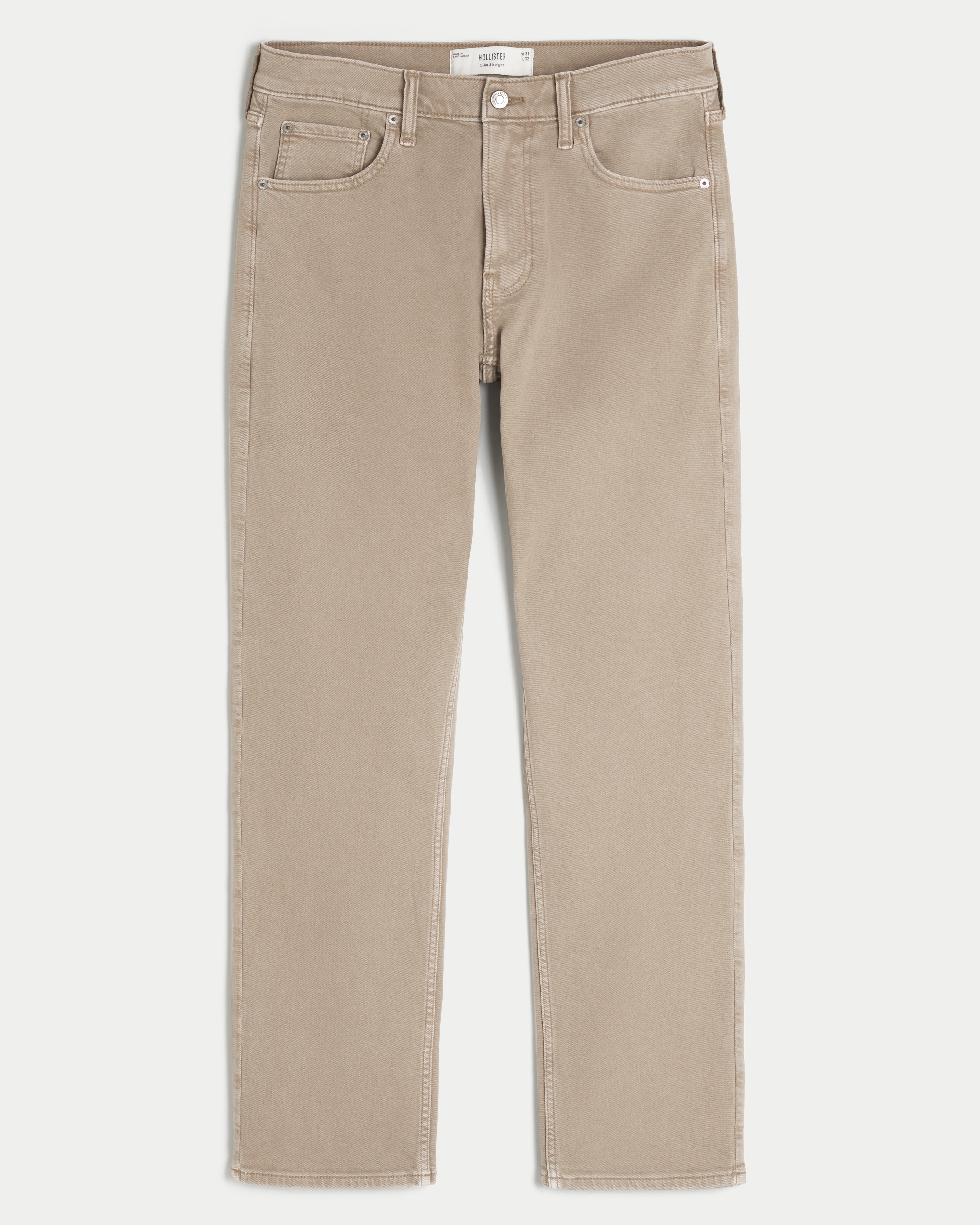 Slim straight jeans hollister on sale