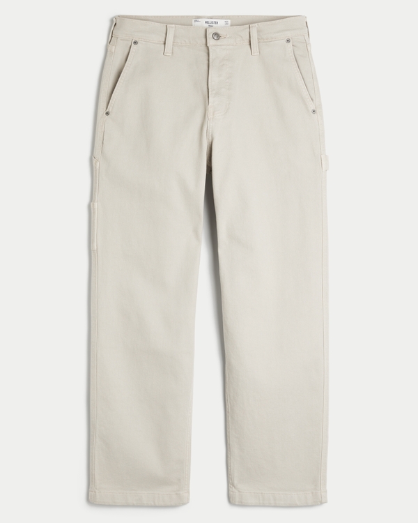 Baggy Painter Jeans, Light Tan Painter view 1