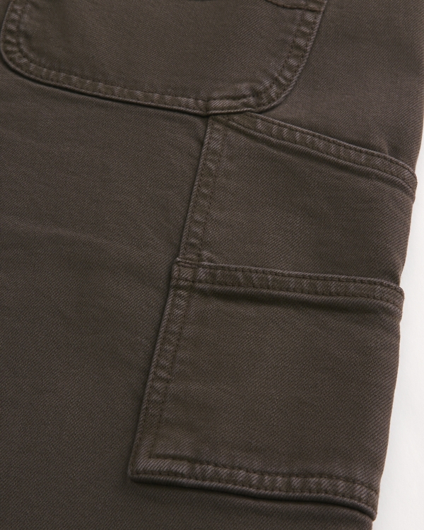 Locker geschnittene Carpenter-Jeans, Dunkelbraun Carpenter view 2