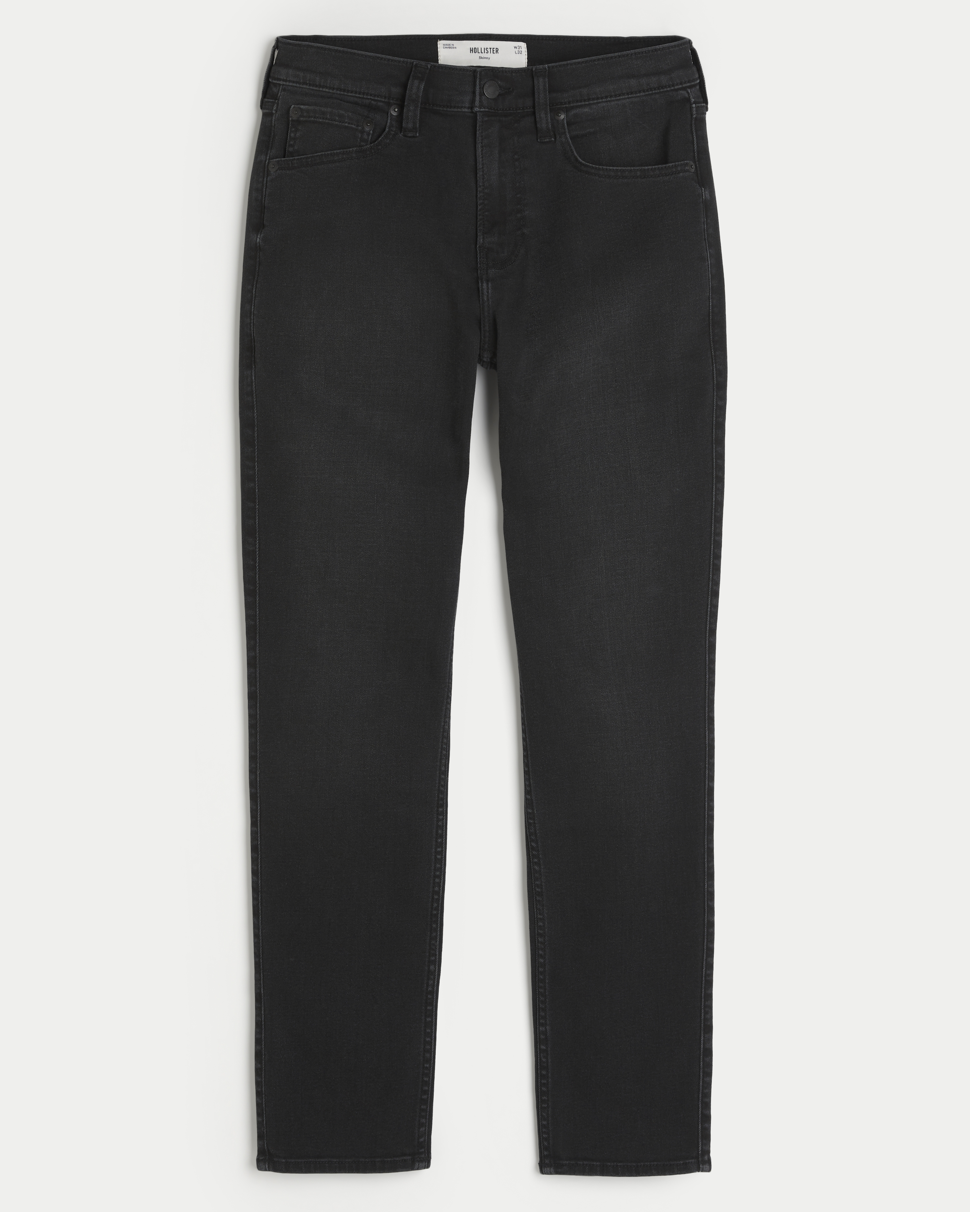 Washed Black Skinny Jeans