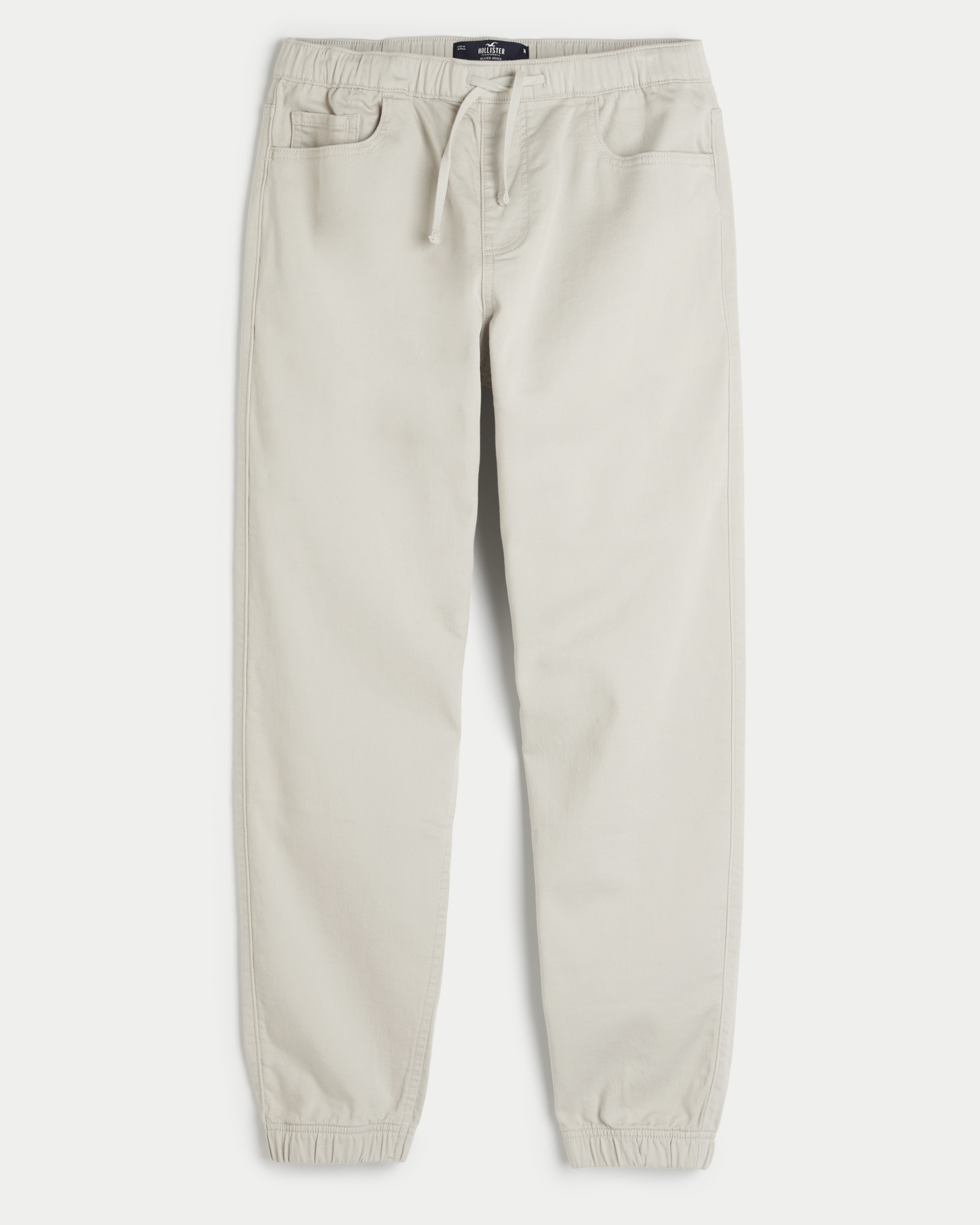 Twill joggers sales womens hollister