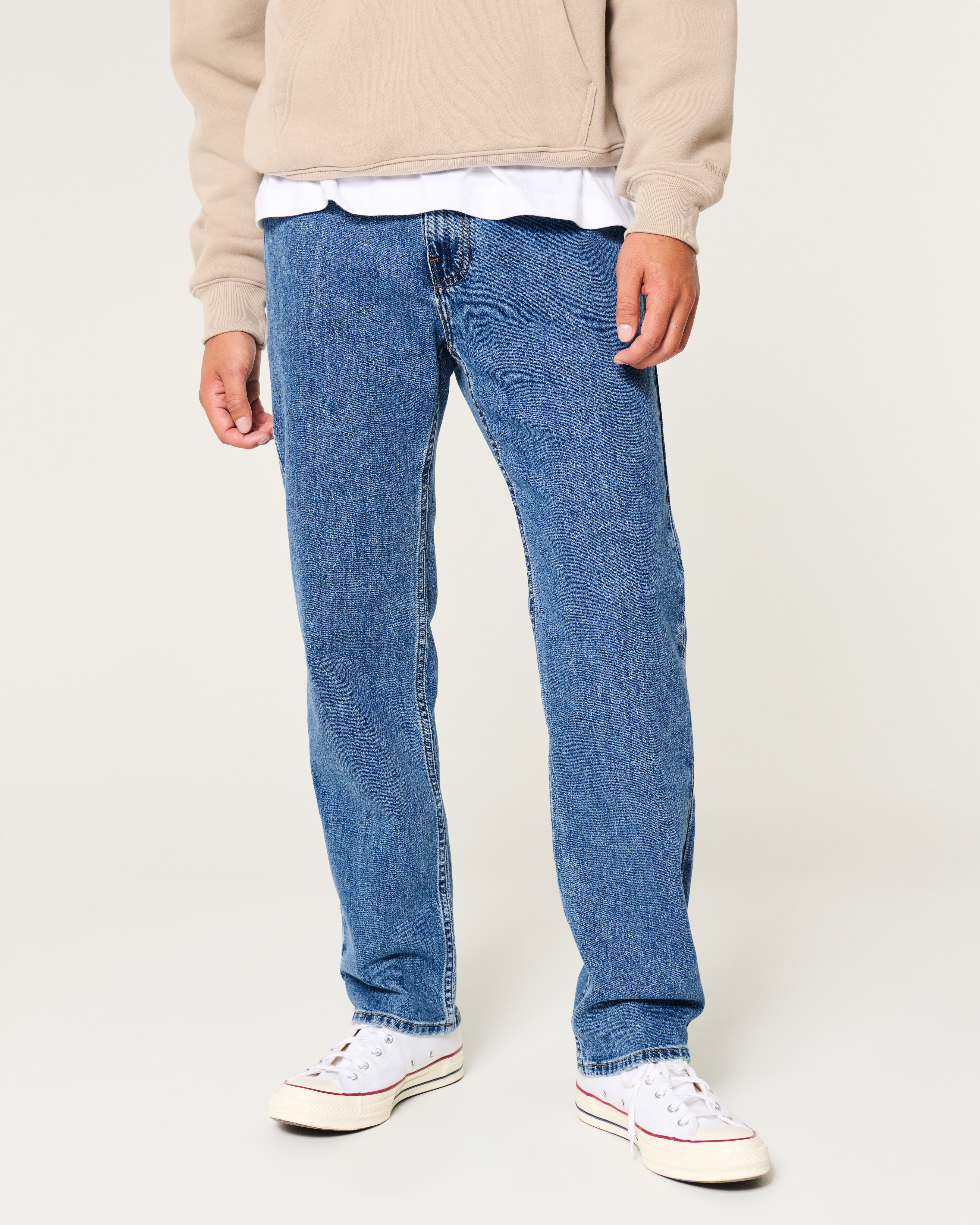 Medium Wash Loose Jeans