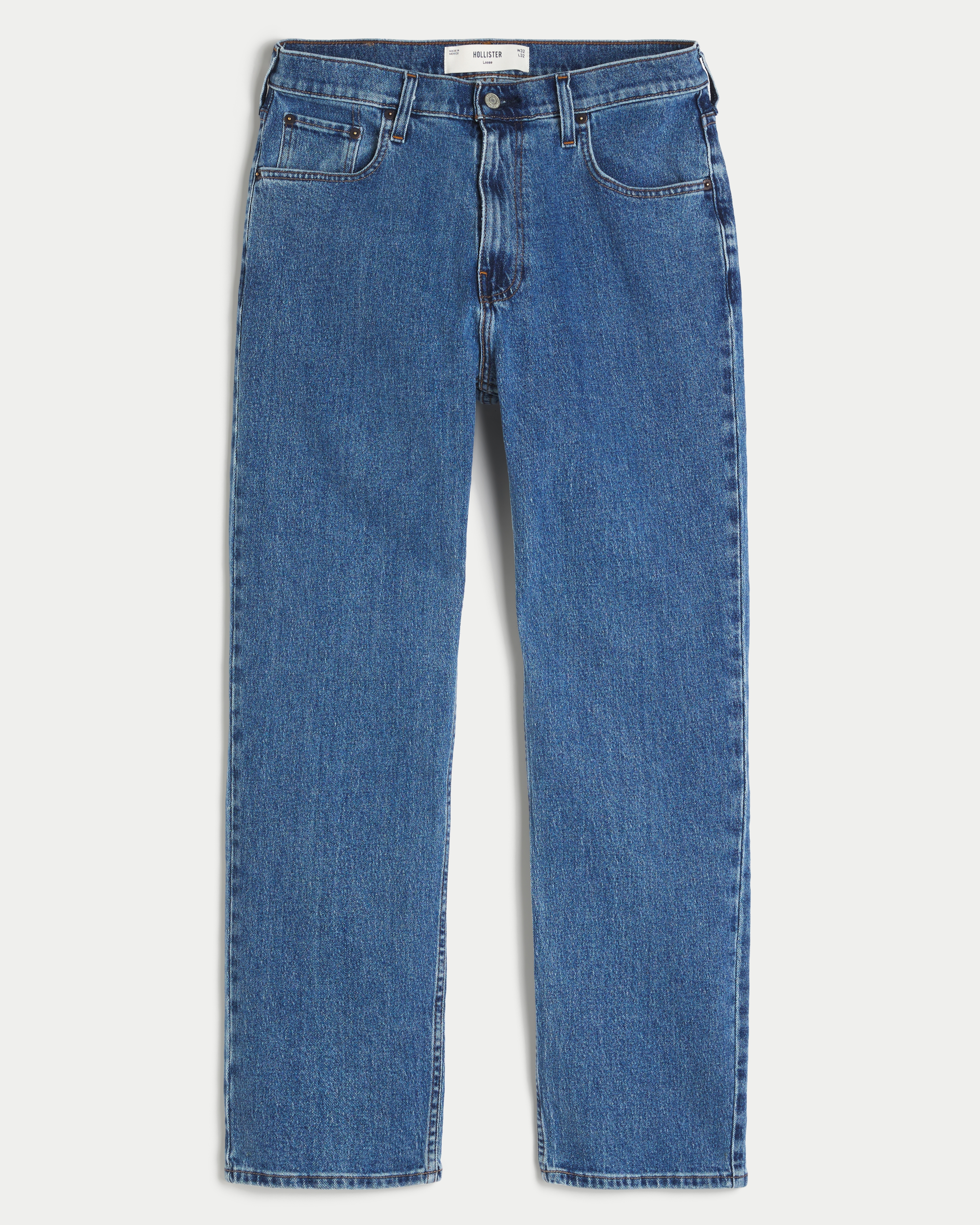 Medium Wash Loose Jeans