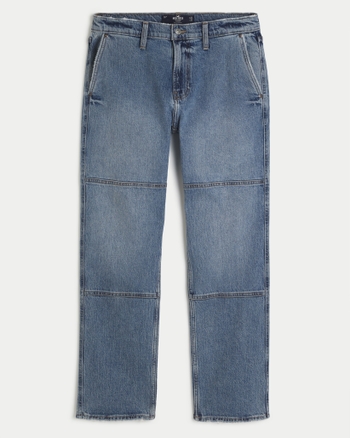 Station Patch Straight Jeans 600068868lbl main image 0