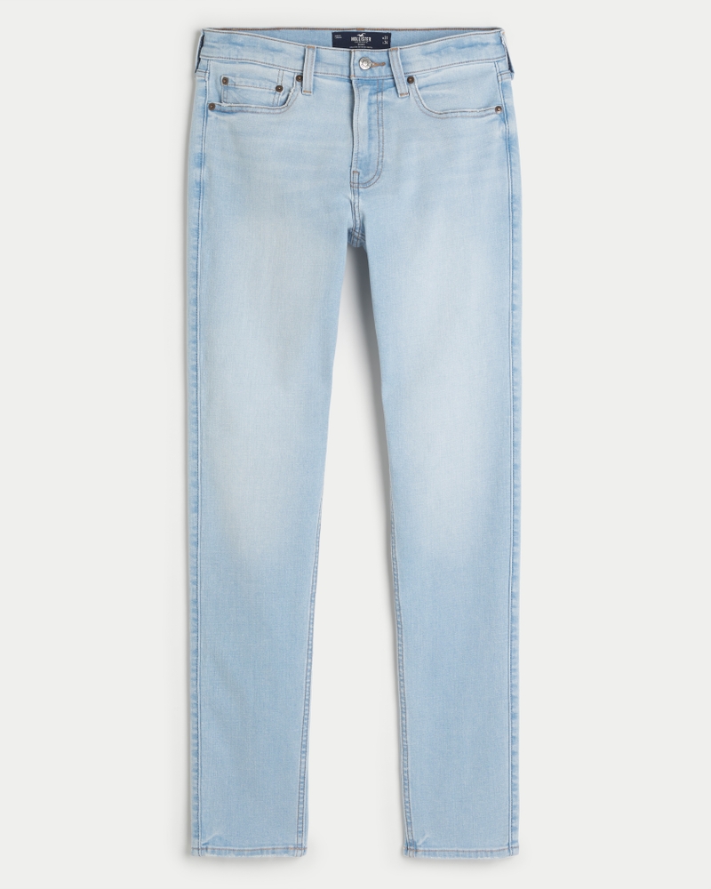 Light wash skinny jeans hot sale mens