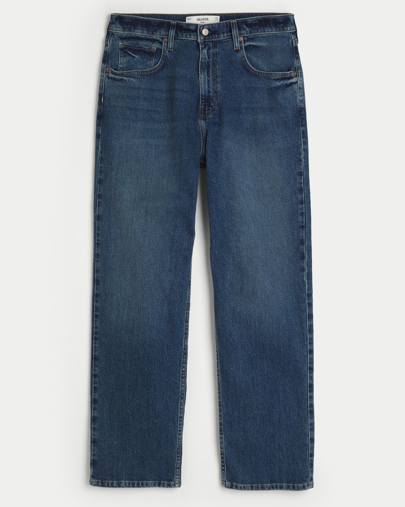 Dark Wash Baggy Jeans