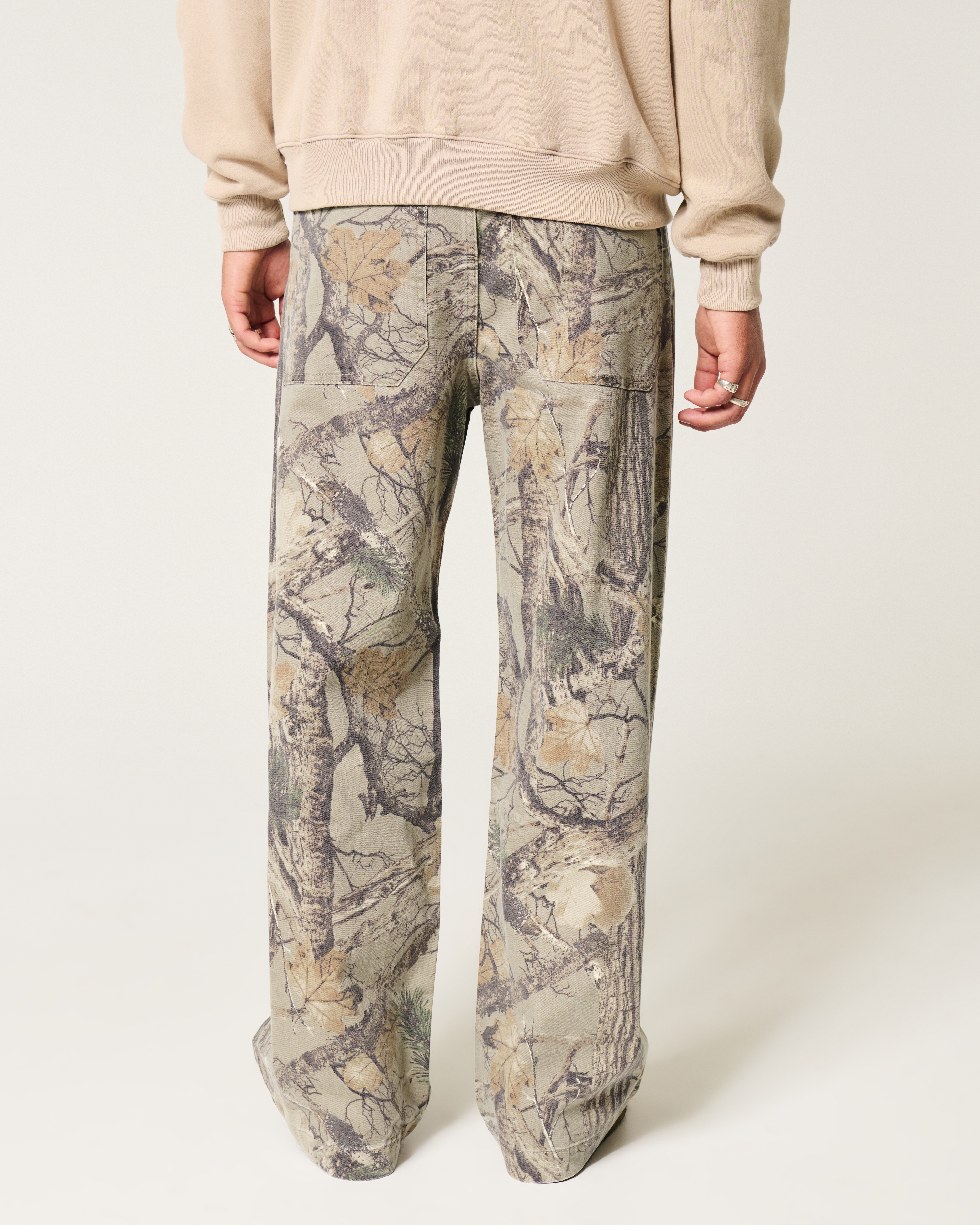 Camo Super Baggy Jeans