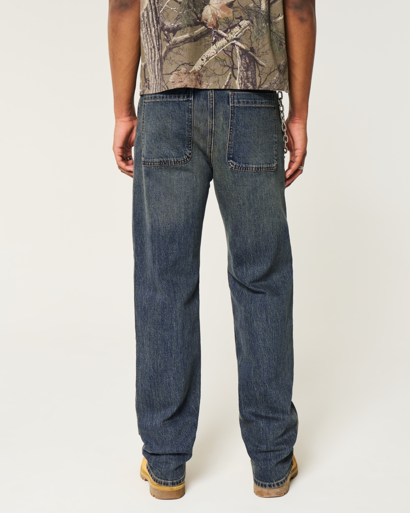 Dark Wash Baggy Jeans