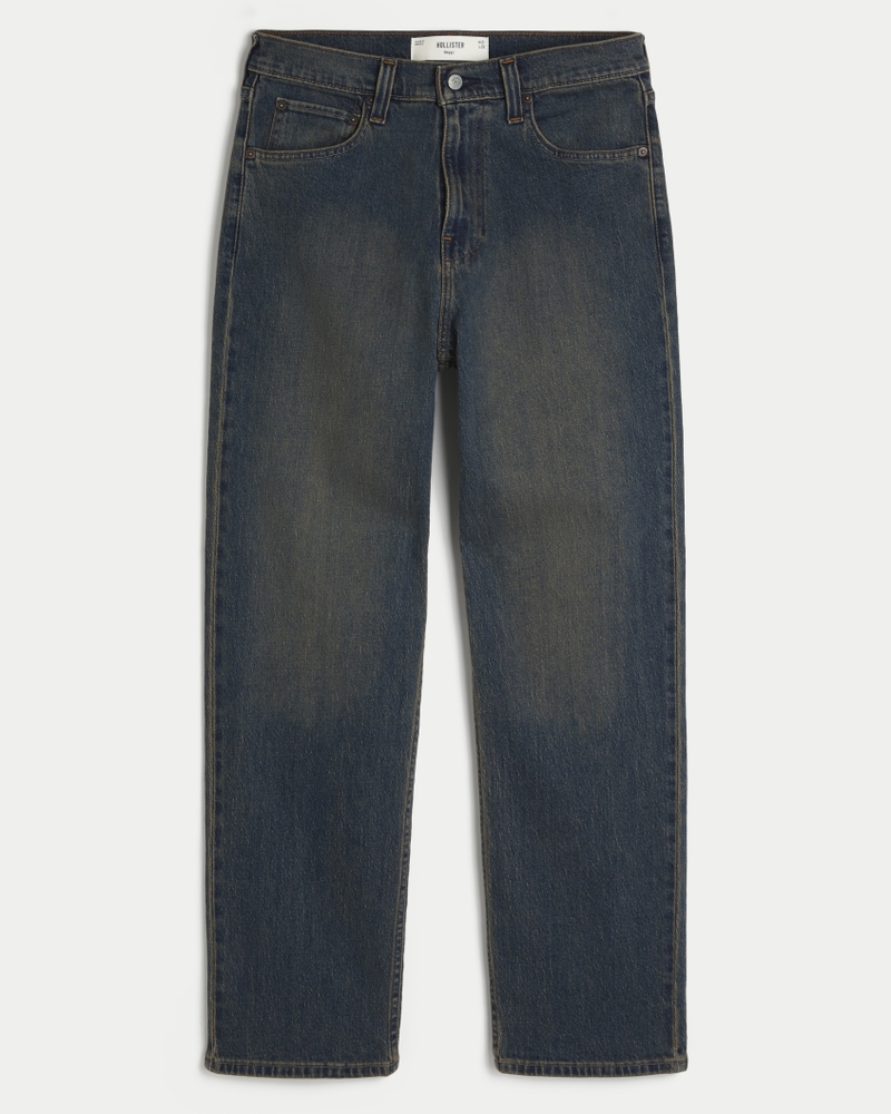 Dark Wash Baggy Jeans
