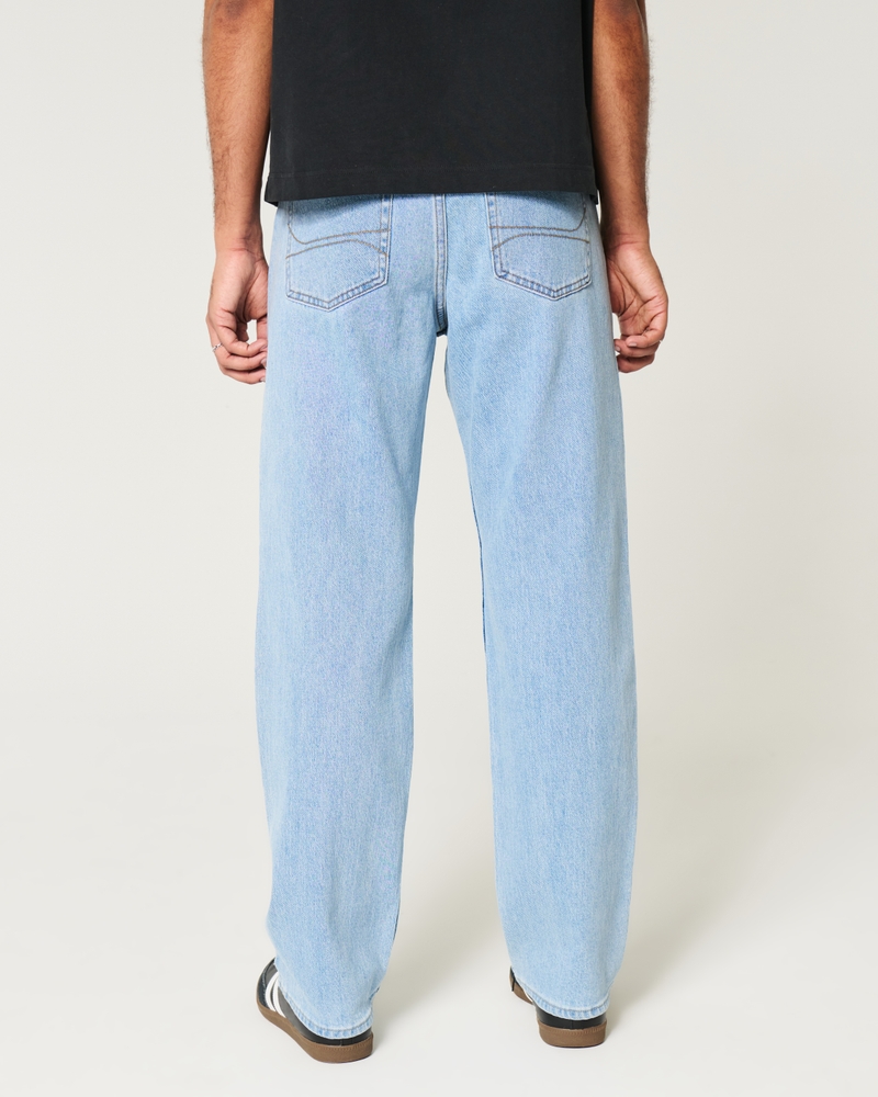 Light Wash Loose Jeans