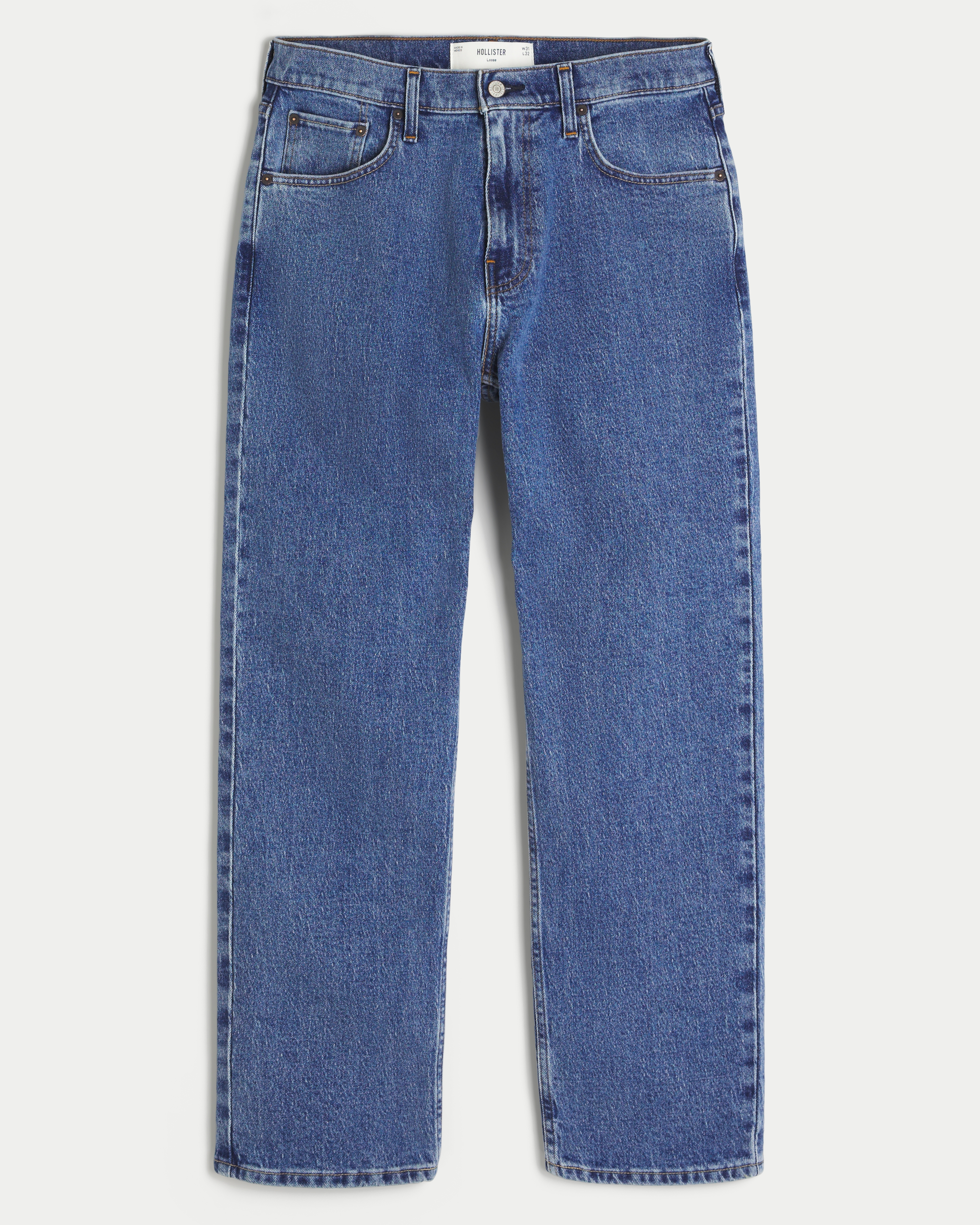 Medium Wash Loose Jeans