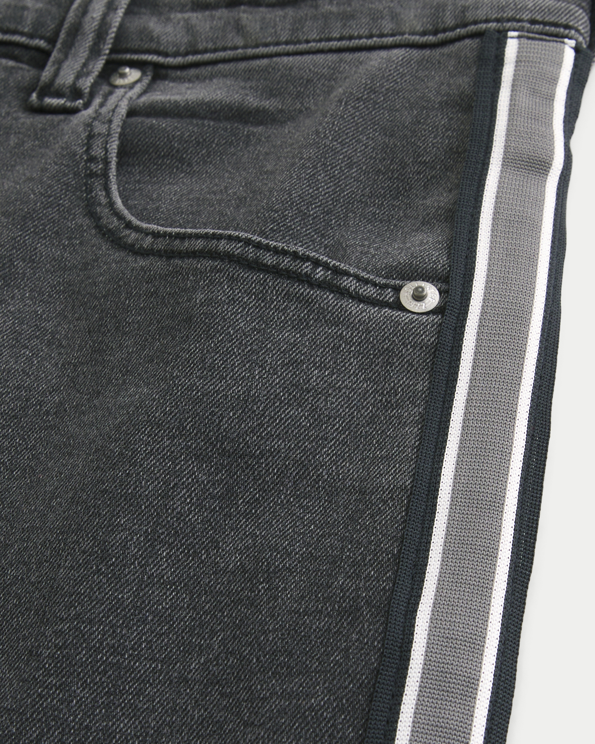 Washed Black Super Baggy Jeans