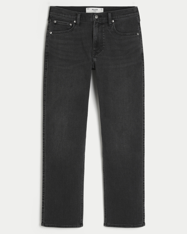 Washed Black Straight Jeans, Washed Black view 1