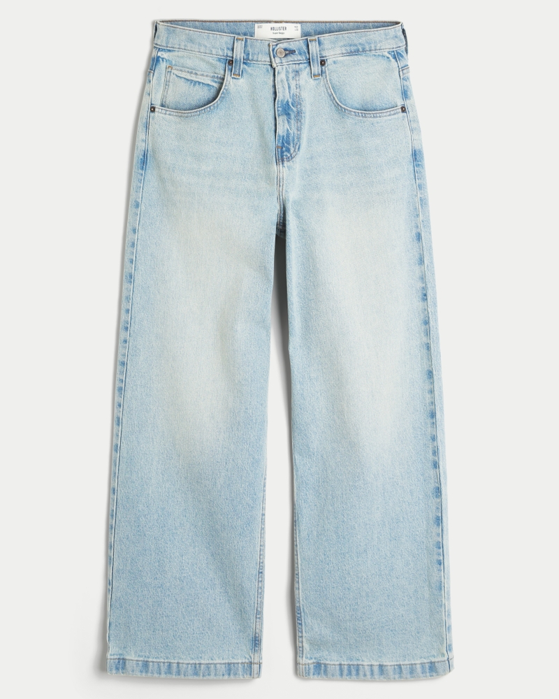 Light Blue Super Blue Jeans SKINNY FIT JEANS RIPPED AND REPAIRED
