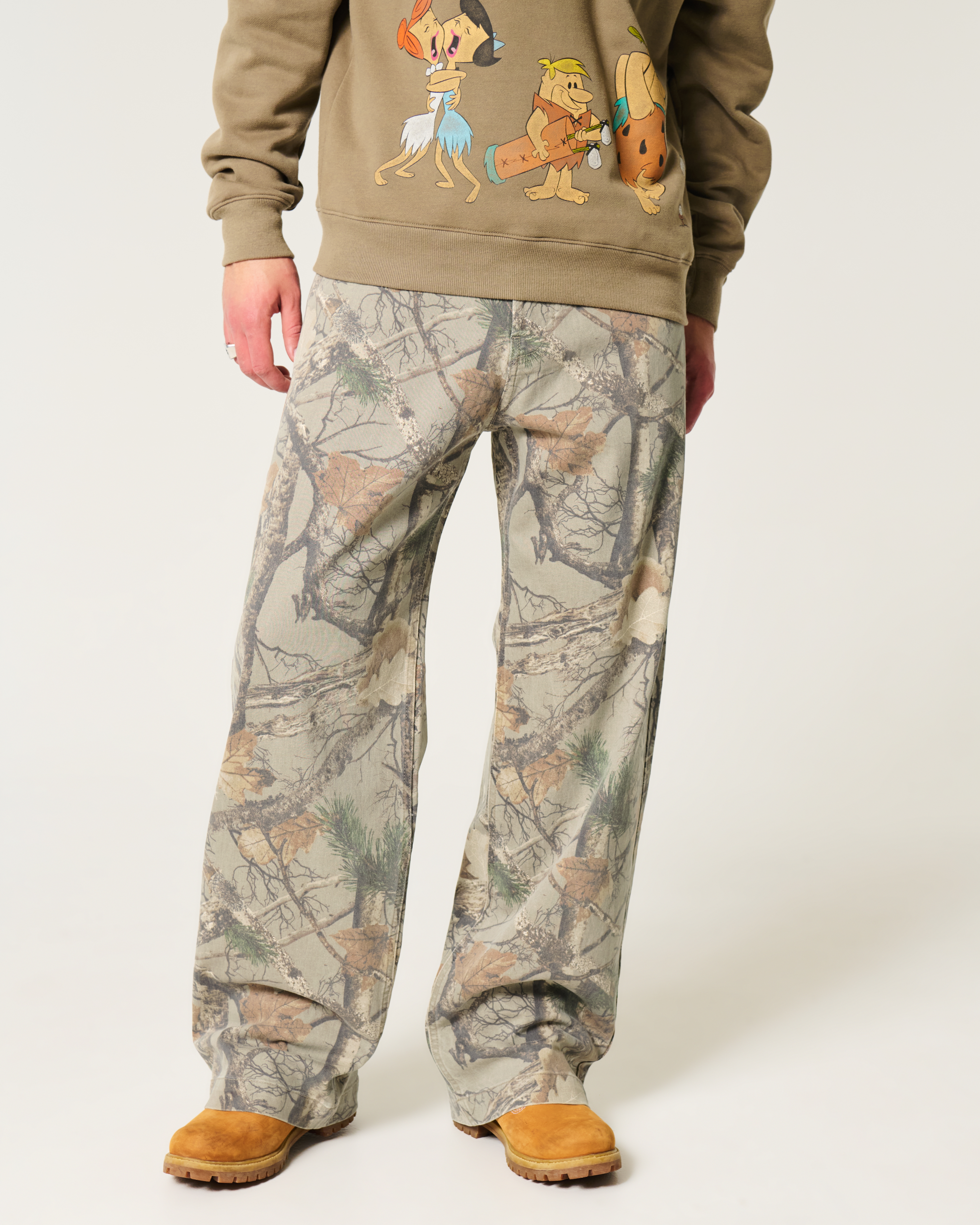 Men's Camo Super Baggy Jeans | Men's Sale | HollisterCo.com