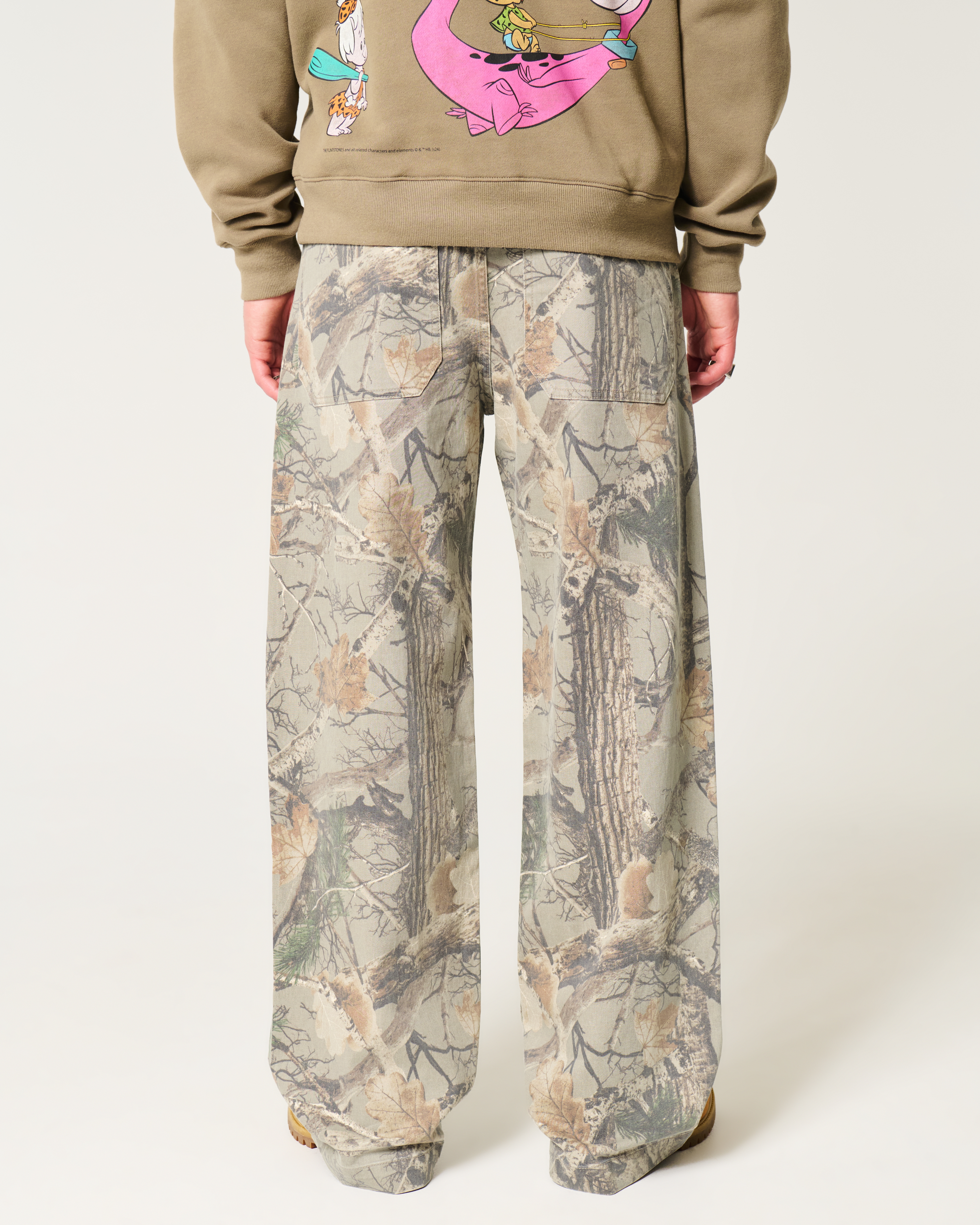 Camo Super Baggy Jeans