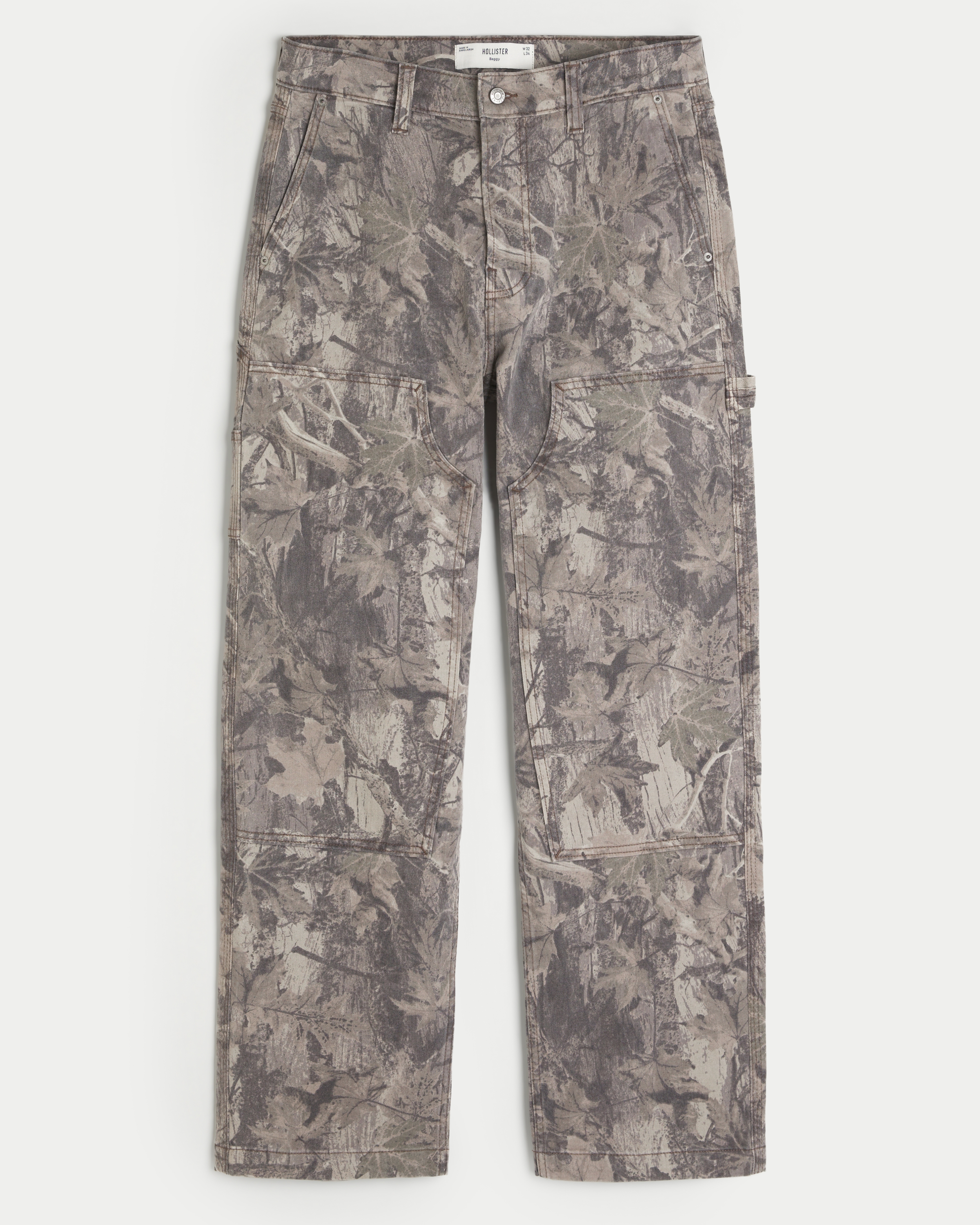 Camo Baggy Carpenter Jeans