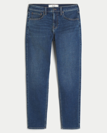Men s Dark Wash Athletic Skinny Jeans Men s Bottoms HollisterCo