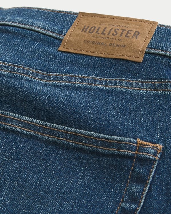 Dark Wash Athletic Skinny Jeans