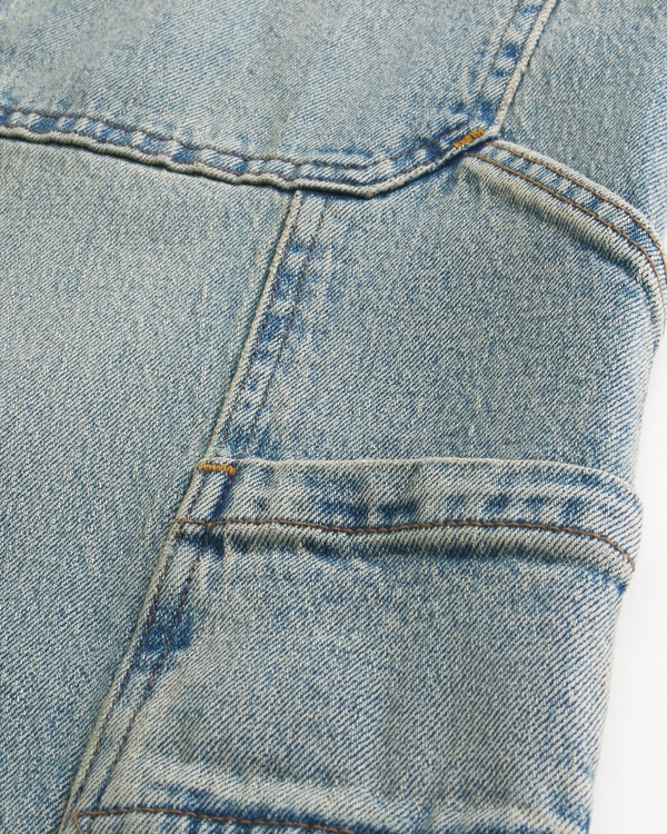 Medium Wash Super Baggy Painter Jeans