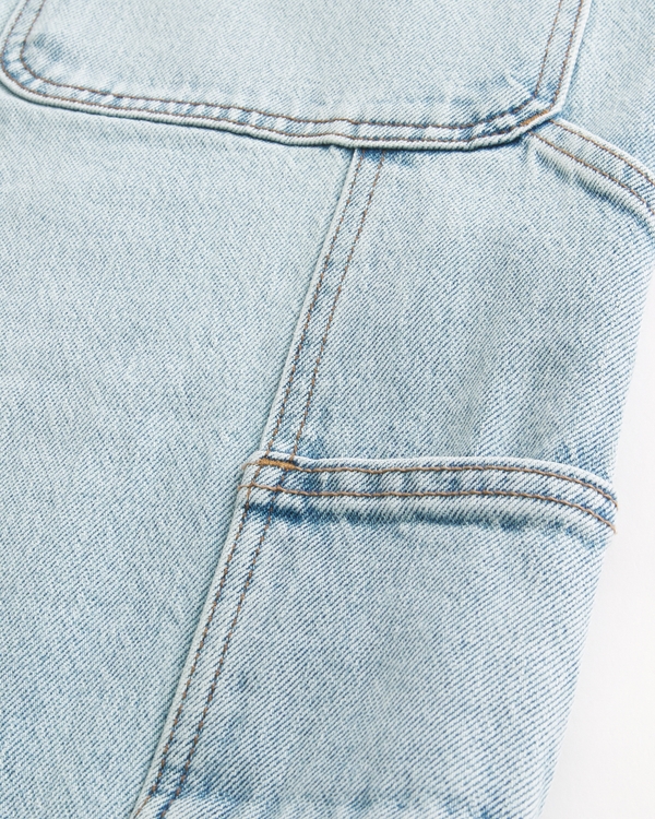 Light Wash Baggy Carpenter Jeans