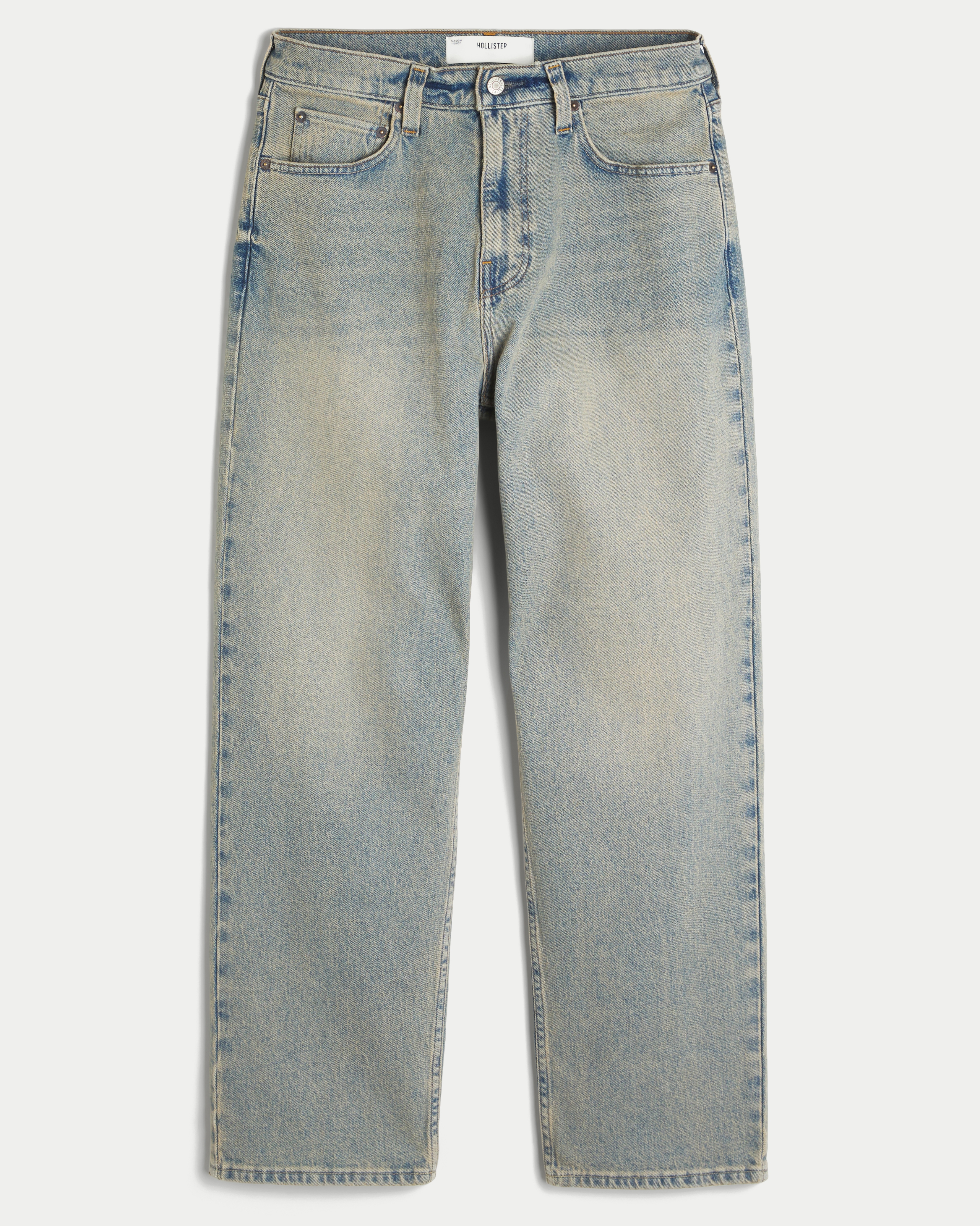 Light Wash Baggy Jeans