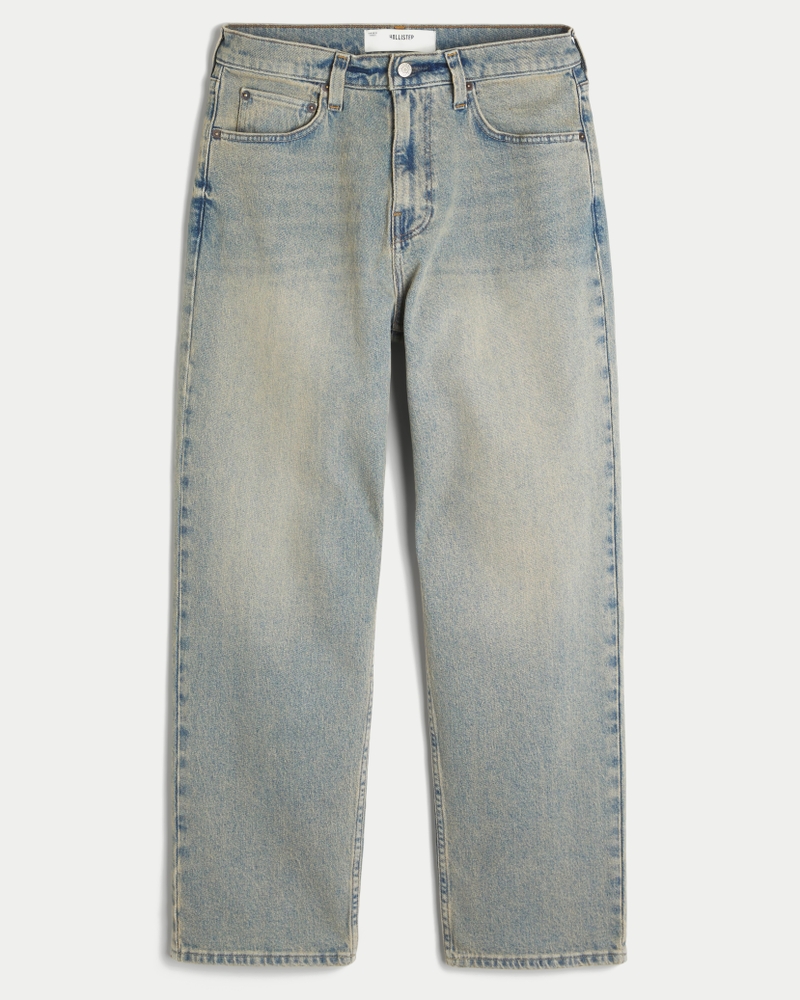 Light Wash Baggy Jeans