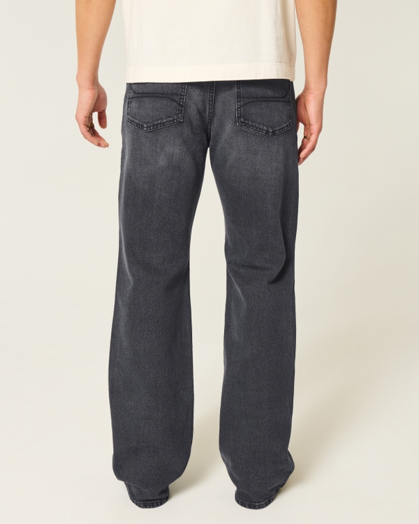 Washed Black Relaxed Boot Jeans