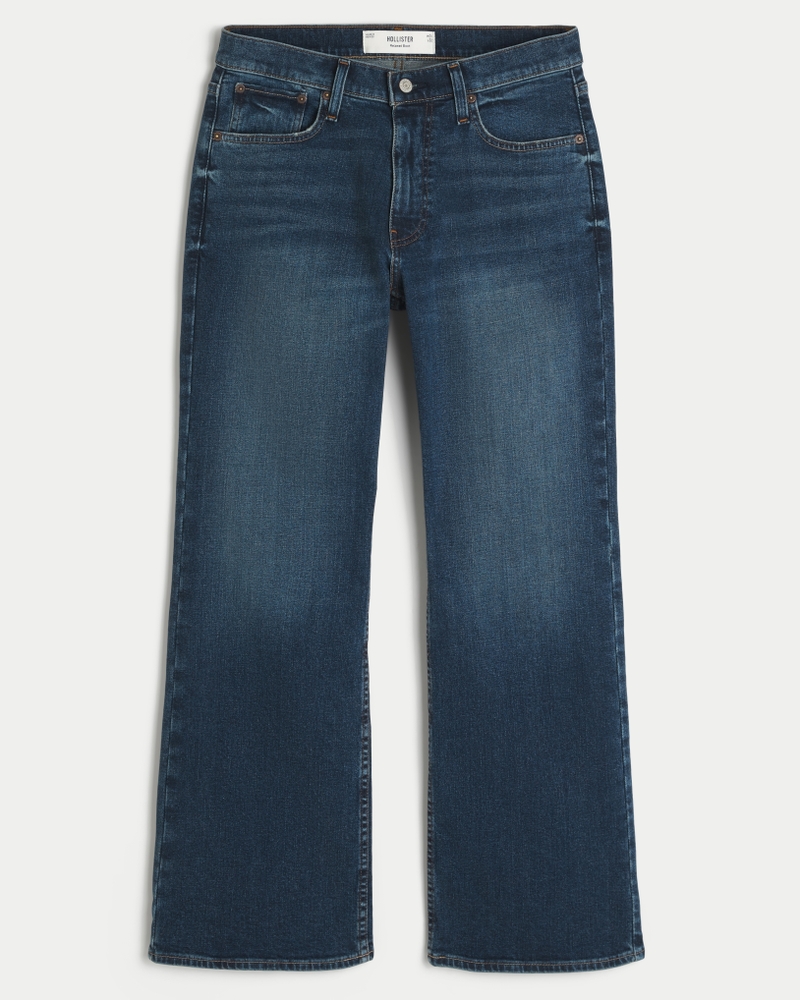 Dark Wash Relaxed Boot Jeans