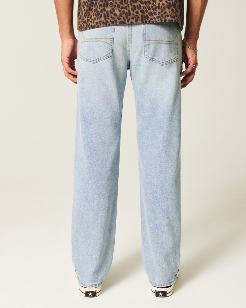 Light Wash Loose Jeans