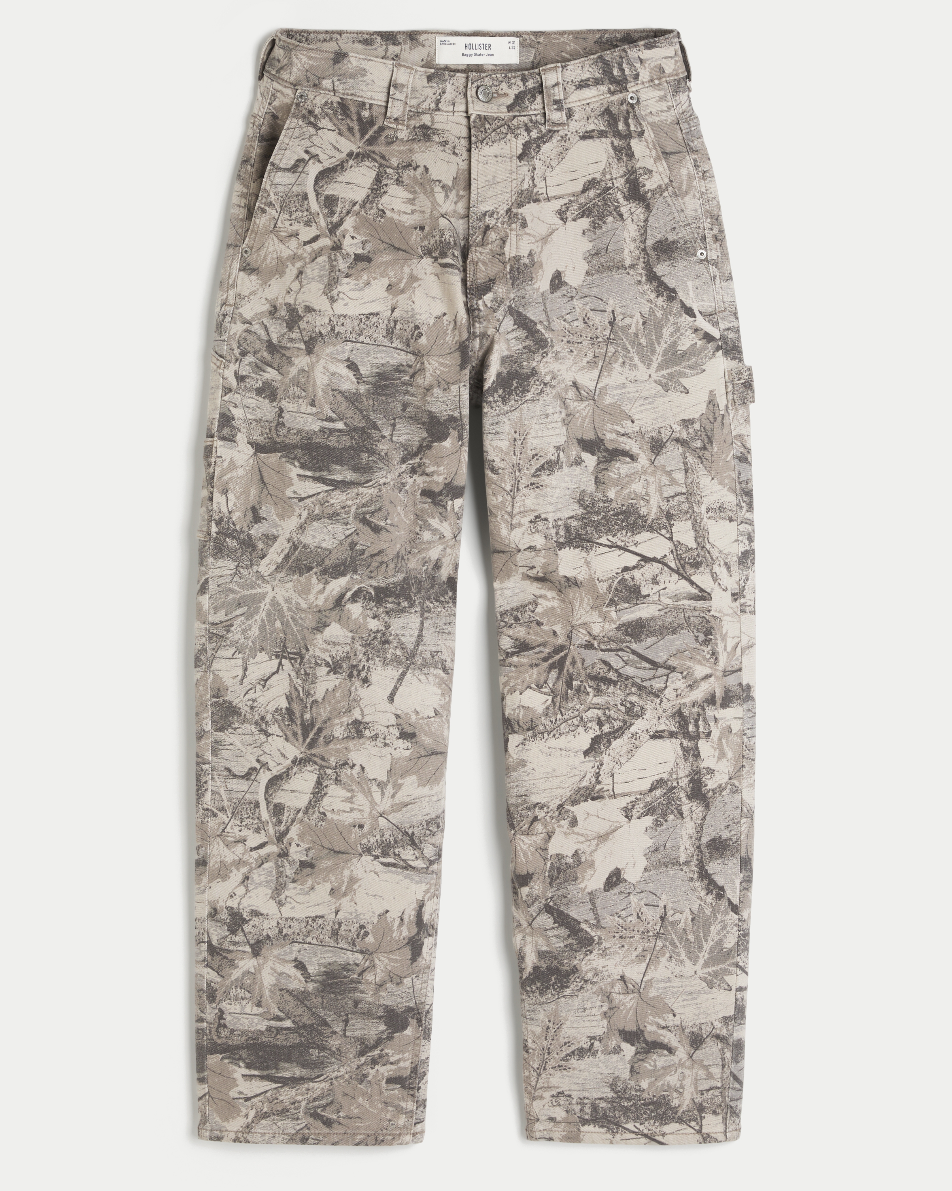 Camo Skater Baggy Painter Jeans