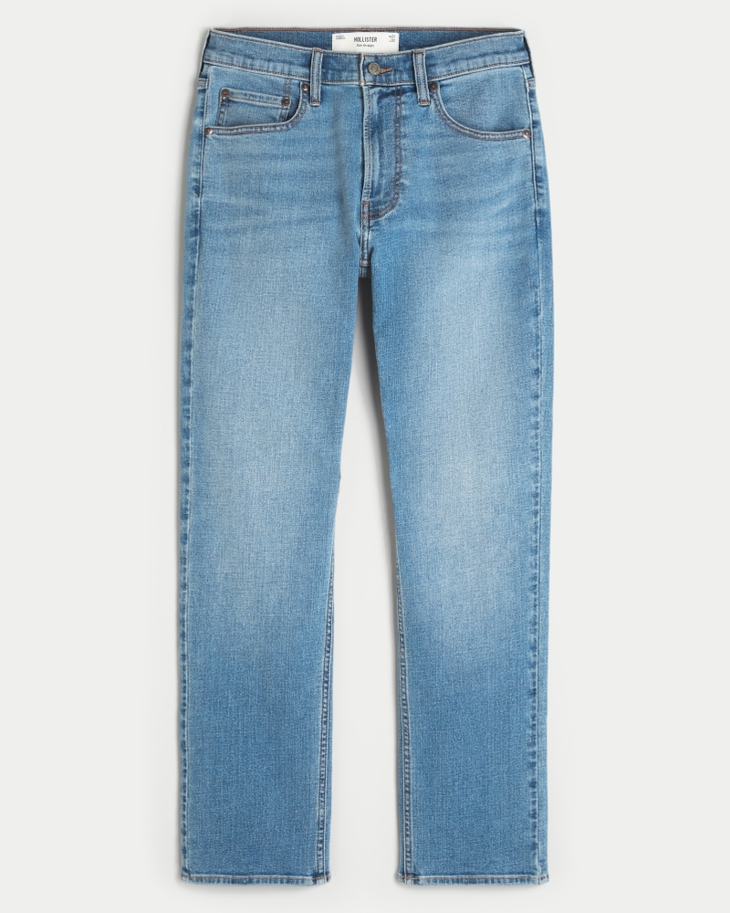 パンツ Slim straight denim Men's Slim Straight Jeans | Men's Bottoms | HollisterCo.com