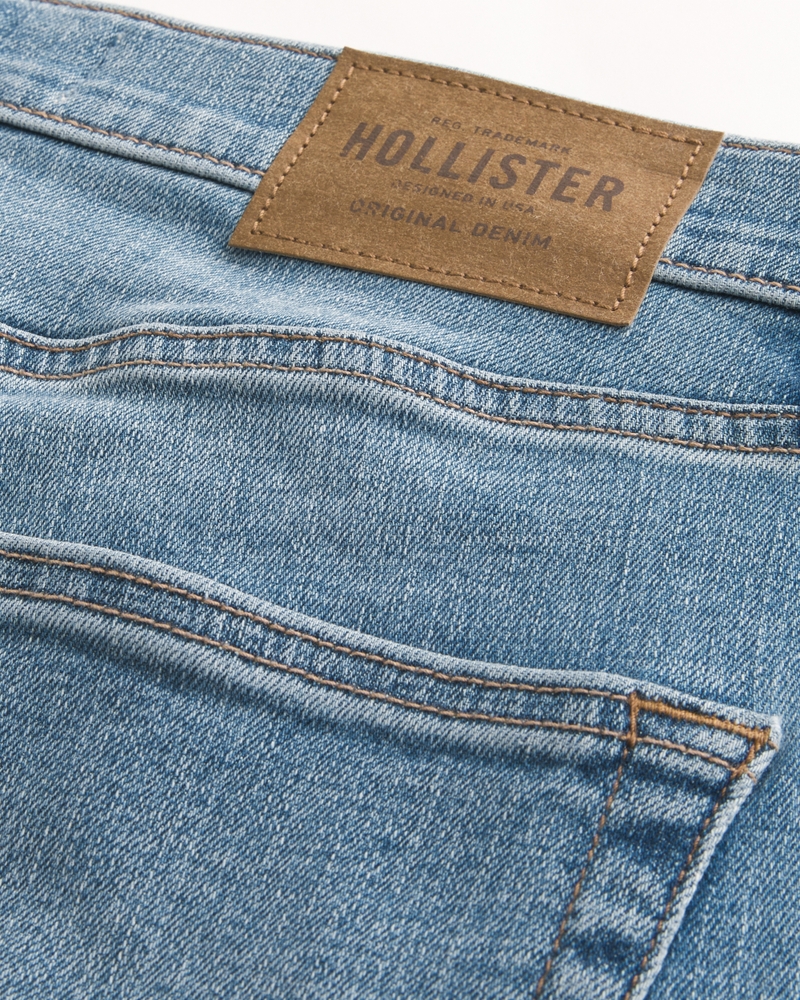 Men's Slim Straight Jeans | Men's Bottoms | HollisterCo.com