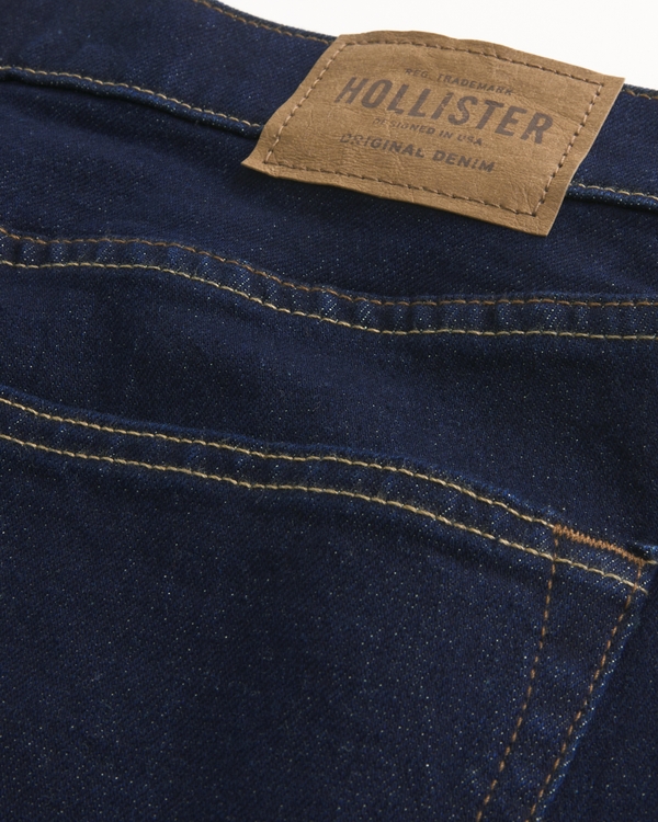 Dark Wash Straight Jeans