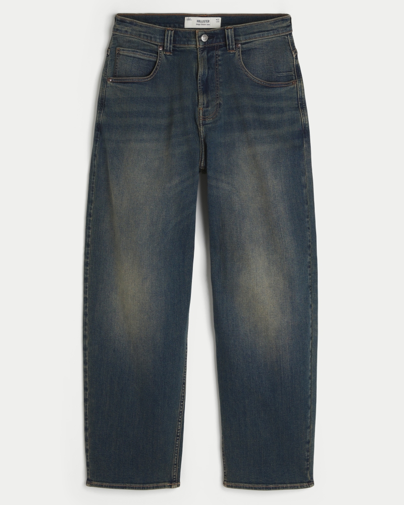 Dark Wash Baggy Skater Jeans