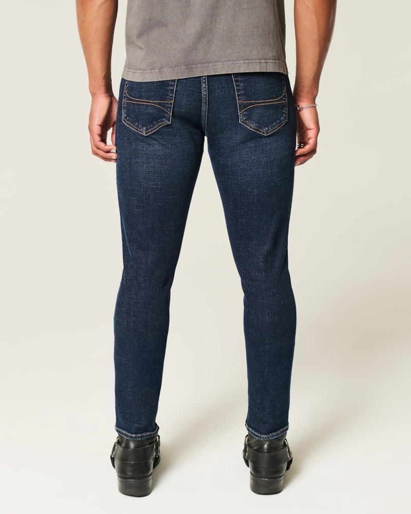 Dark Wash Athletic Skinny Jeans